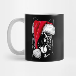 Belgian Malinois Santa Christmas dog mom Mug